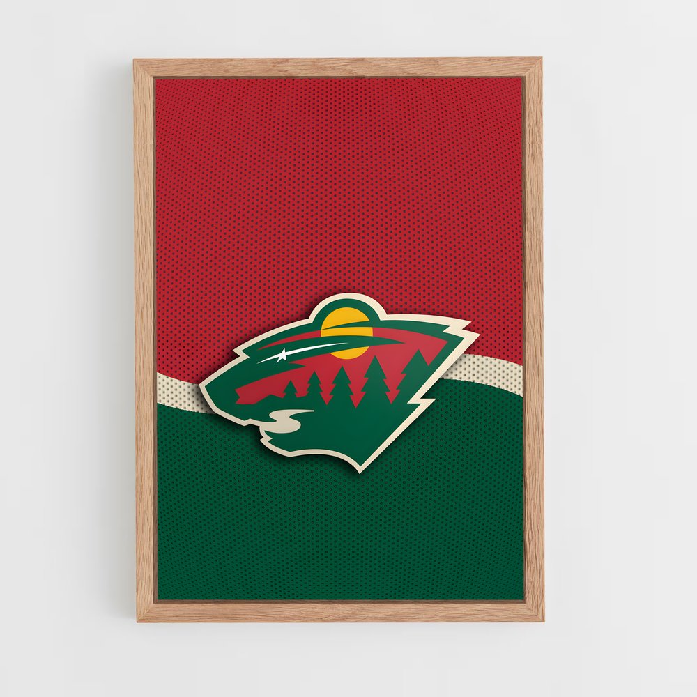 Poster Minnesota Wild Spirit – affiche Hockey sur glace (vue 4)